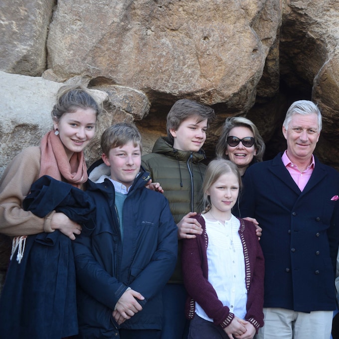 La Familia Real belga, de turismo en las pirámides de Egipto