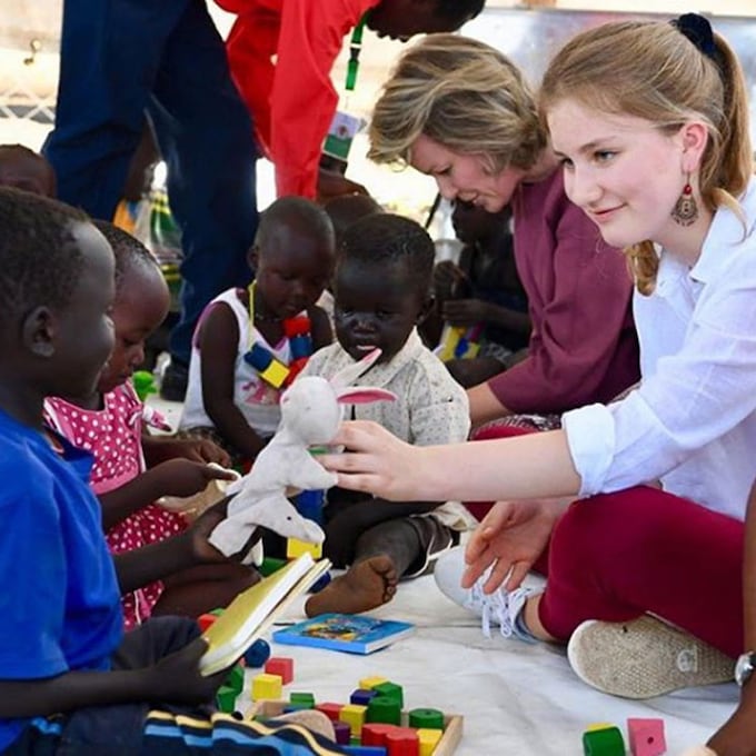 Elisabeth de Bélgica, 'entusiasmada' por su viaje oficial a Kenia