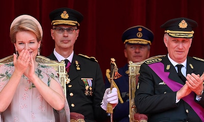 Las lágrimas de los reyes de Bélgica al ver a su hija Elisabeth participando por primera vez en un desfile militar