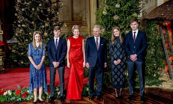 Felipe y Matilde de Bélgica se van de concierto navideño con sus hijos