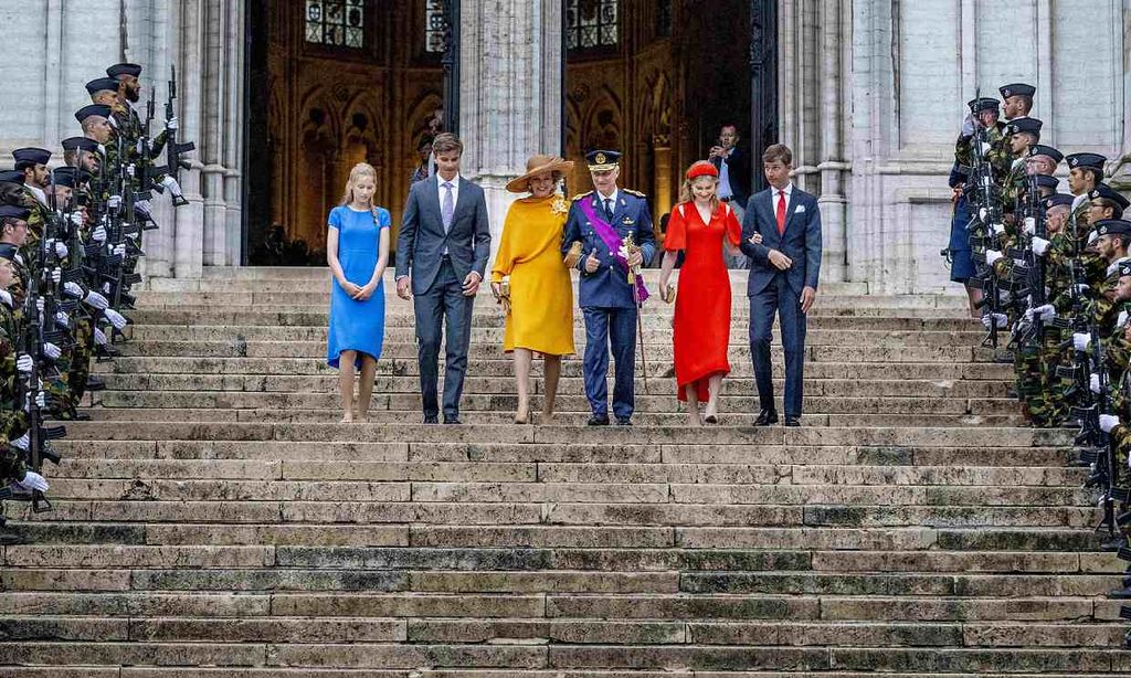 La princesa Elisabeth, centro de todas las miradas junto a su familia en el Día Nacional de Bélgica