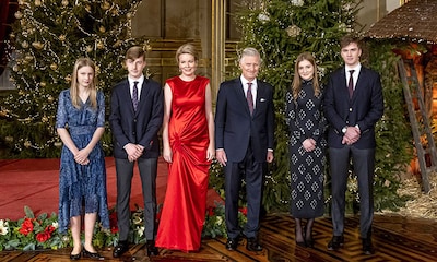 La Familia Real belga festeja la Navidad con un árbol de 20 metros de altura y un concierto muy familiar