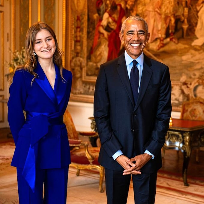 Elisabeth de Bélgica da un paso más como princesa heredera y ejerce de anfitriona de Barack Obama