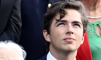 El príncipe Aymeric, el sobrino del rey Felipe de Bélgica de 18 años, tiene novia