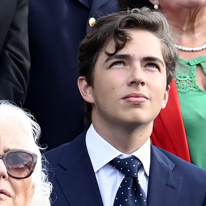El príncipe Aymeric, el sobrino del rey Felipe de Bélgica de 18 años, tiene novia