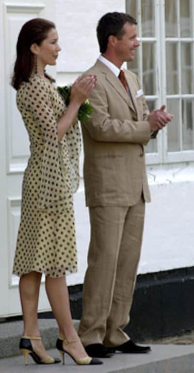 Las imágenes de los príncipes Federico y Mary, durante su viaje oficial por Dinamarca
