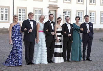 Los futuros reyes de Europa se reúnen en la gran noche de Margarita de Dinamarca