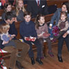 El príncipe Vincent y la princesa Josephine de Dinamarca asisten a su primer Concierto de Navidad