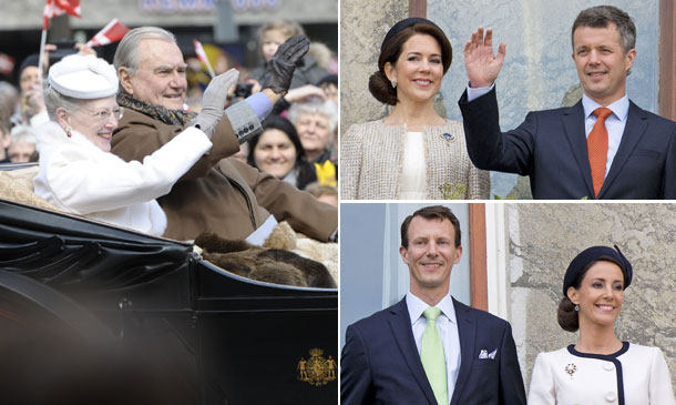 ¿Qué miembros de la realeza se vestirán de gala en el cumpleaños de Margarita de Dinamarca?
