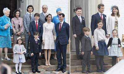La Familia Real danesa se reúne en la confirmación del príncipe Félix