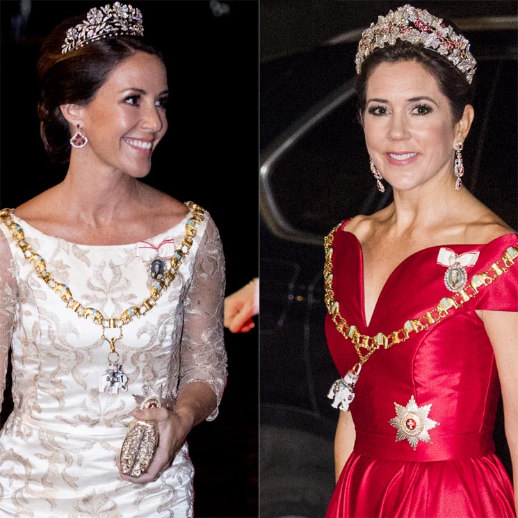 Las princesas Mary y Marie de Dinamarca escogen sus joyas favoritas para recibir el nuevo año