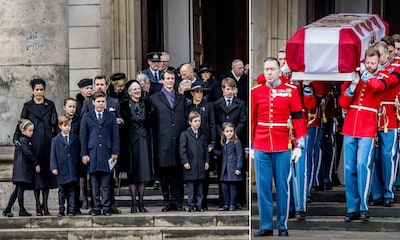 La Familia Real danesa despide al príncipe Henrik en un solemne funeral