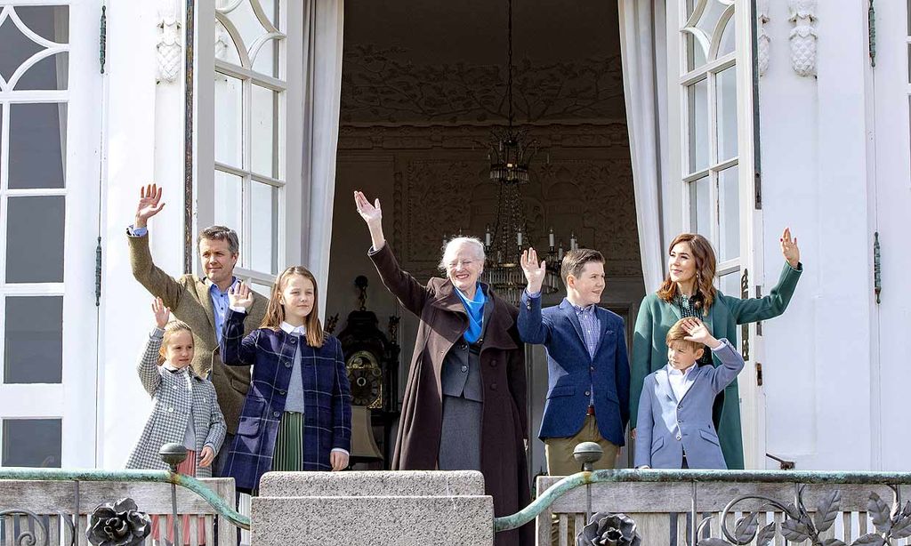 Los nietos de Margarita de Dinamarca enamoran en el 79 cumpleaños de la Reina