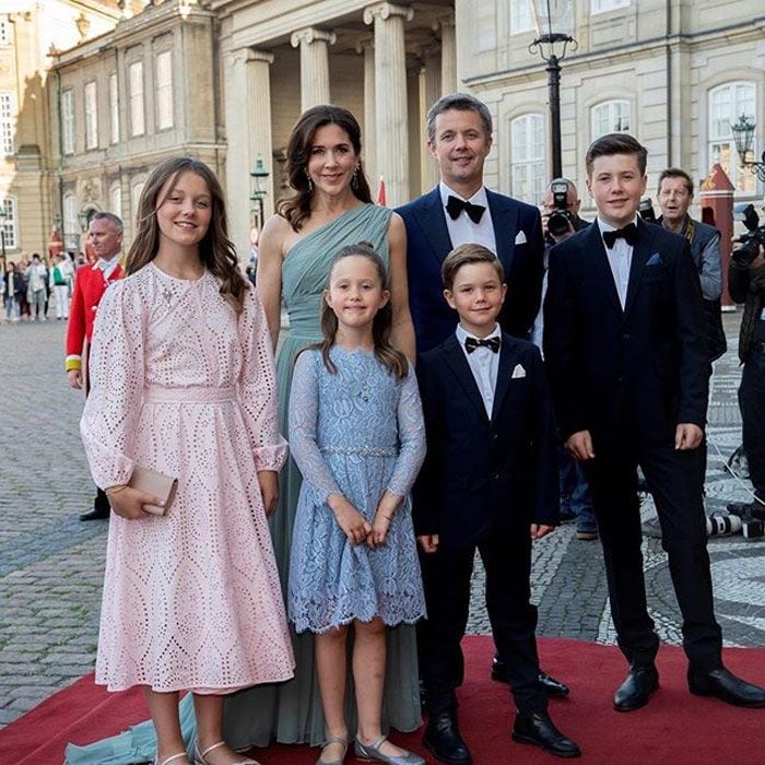 Joaquín de Dinamarca derroche de elegancia y 'glamour' en la gran cena