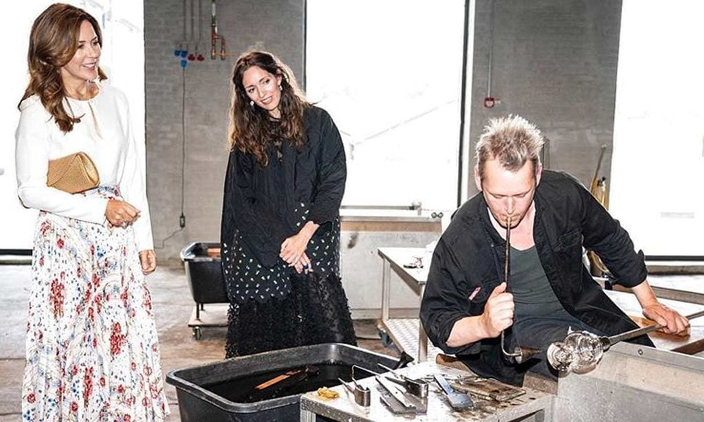 La inauguración de un museo, el acto con el que Mary de Dinamarca retoma su agenda