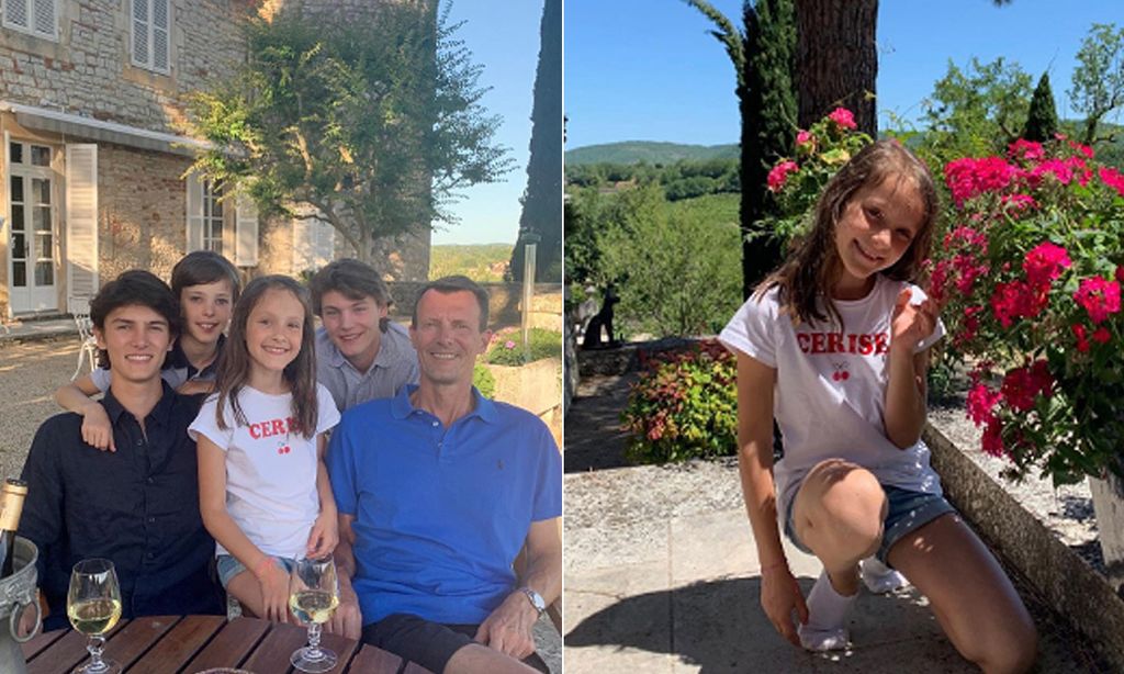 Joaquín de Dinamarca disfruta con sus hijos de sus tradicionales vacaciones en el sur de Francia