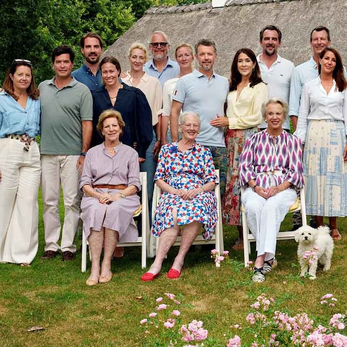 ¿Quién es quién en el posado de la Familia Real danesa? De la reina Margarita a sus sobrinos más desconocidos