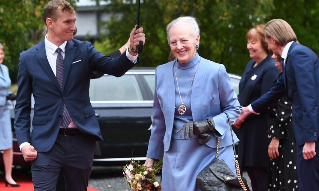 La reina Margarita de Dinamarca reaparece tras superar el covid