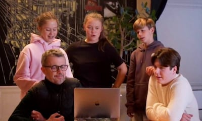 No te pierdas la videollamada 'espacial' de Federico de Dinamarca y sus cuatro hijos con un astronauta danés