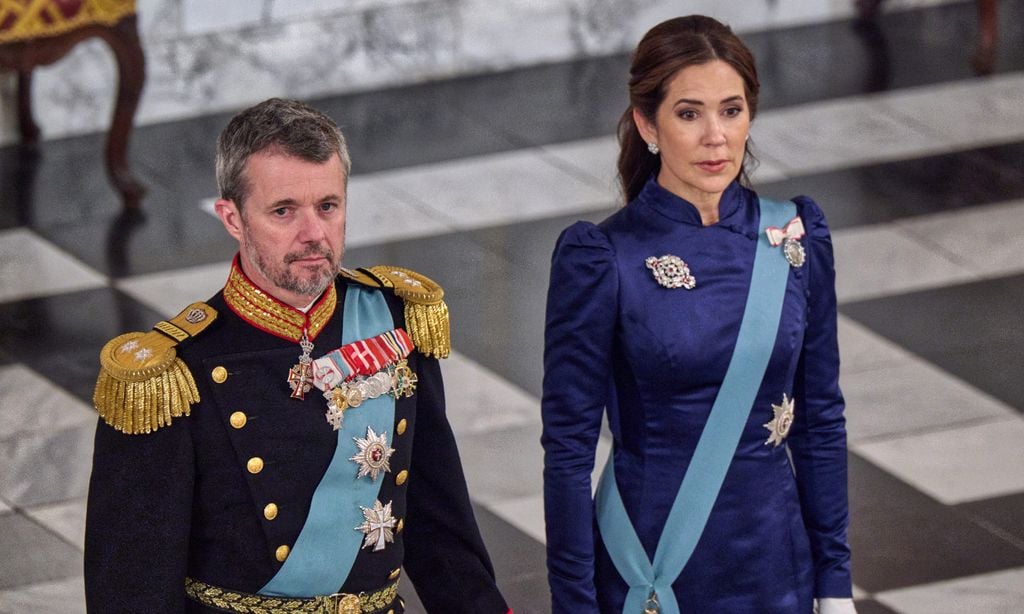 Federico y Mary de Dinamarca acompañan a la reina Margarita en uno de sus últimos actos como monarca