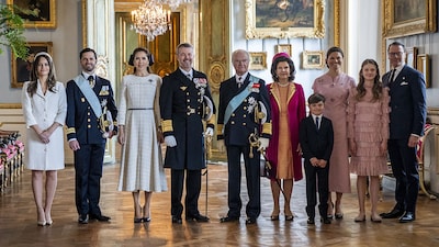La Familia Real sueca da una calurosa bienvenida a Federico y Mary de Dinamarca en el que es su primer viaje de Estado desde la proclamación