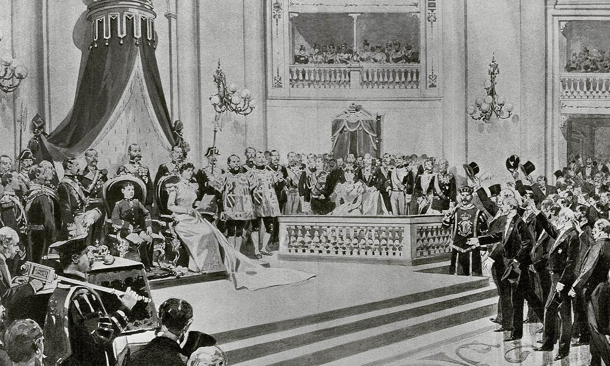 Boda de María de las Mercedes de Borbón y Austria, Princesa de Asturias, con el Príncipe de las Dos Sicilias Carlos de Borbón (1901)