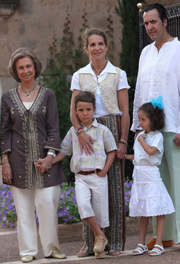 La fotografía del verano de la Familia Real