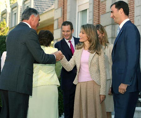 Los Príncipes de Asturias anuncian que esperan su segundo hijo para el mes de mayo