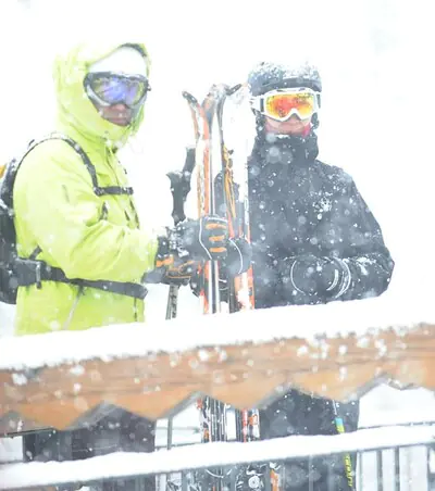 Las Infantas inauguran la temporada de esquí en Baqueira