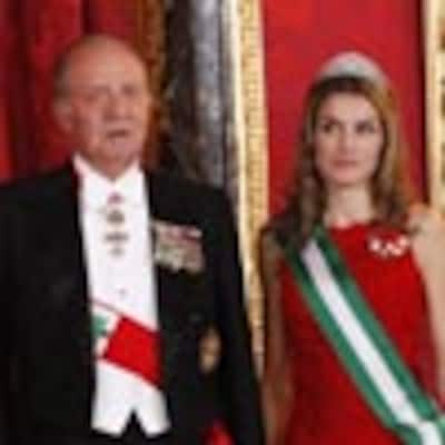 Cena de gala en el Palacio Real en honor al Presidente del Líbano