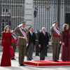 Los Reyes, acompañados por los Príncipes de Asturias, presiden la tradicional celebración de la Pascua Militar en el Palacio Real