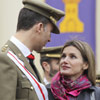 Don Felipe celebra el 25º aniversario de su Jura de Bandera ante la mirada enamorada de la Princesa de Asturias