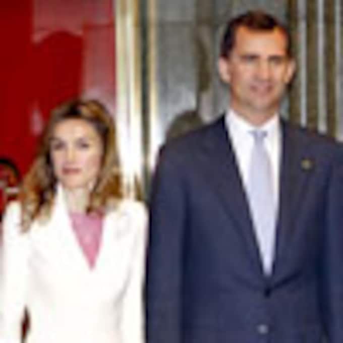 Los Príncipes de Asturias inauguran en Madrid el I Foro España-México junto al presidente Felipe Calderón y su esposa, Margarita Zavala