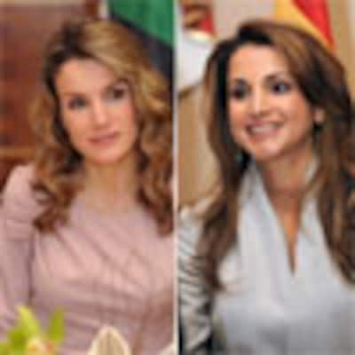 Rania de Jordania y la princesa Letizia, dos reinas de la elegancia frente a frente