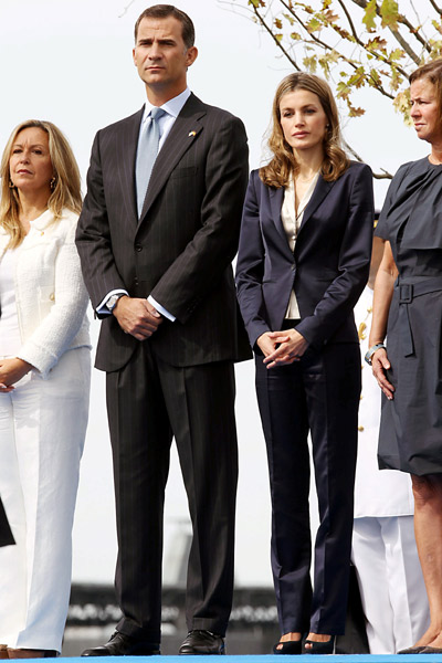 Los príncipes de Asturias recuerdan a las víctimas del 11-S en el décimo aniversario de la tragedia