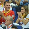 La Reina y los Príncipes de Asturias celebran el triunfo de los deportistas españoles