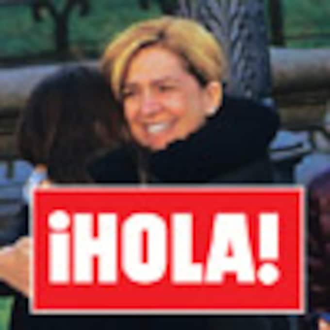 En ¡HOLA!: La infanta Cristina y sus hijos, Navidad feliz y en familia