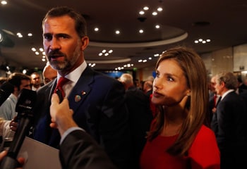 Los príncipes de Asturias, más unidos que nunca en Buenos Aires