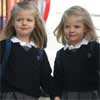 Las infantas Leonor y Sofía comienzan nuevo curso en su colegio