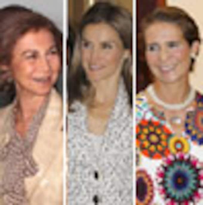 El compromiso de las damas de la Familia Real española