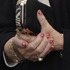 La reina Sofía se apunta a la moda del 'nail art'