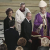 Los Reyes, con la Princesa de Asturias y la infanta Elena, presiden el funeral de Estado en el décimo aniversario del 11M