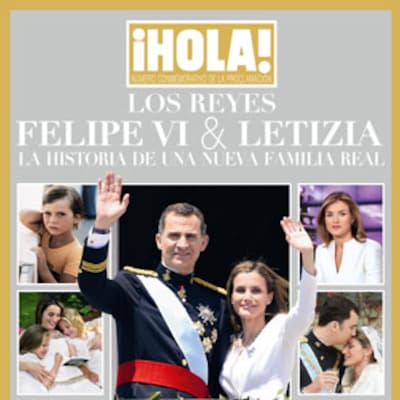 ¡HOLA! lanza el especial 'Los Reyes Felipe VI & Letizia: La historia de una nueva Familia Real'