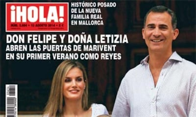 Esta semana en ¡HOLA!, don Felipe y doña Letizia abren las puertas de Marivent en su primer verano como Reyes