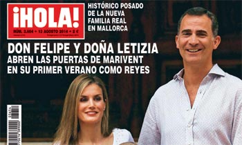 Esta semana en ¡HOLA!, don Felipe y doña Letizia abren las puertas de Marivent en su primer verano como Reyes