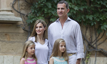Los Reyes y sus hijas, escapada de fin de semana a Mallorca