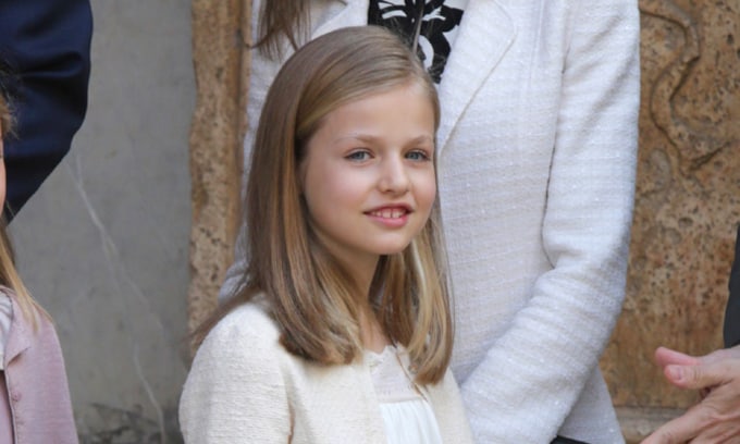 Los 10 años de la Princesa de Asturias en 10 imágenes