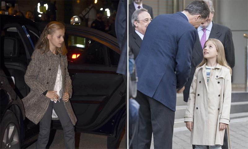 Leonor y Sofía, dos maneras de vivir el fútbol