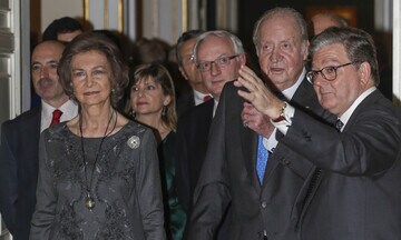 Los reyes Juan Carlos y Sofía 