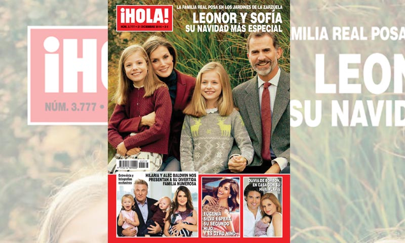 En ¡HOLA!, la Navidad más especial de Leonor y Sofía